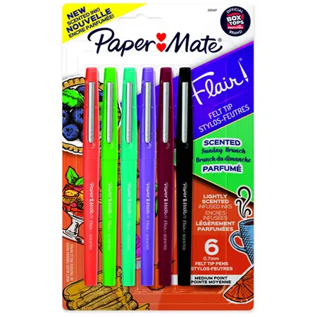 Select Walgreens Stores: 6-Count Paper Mate Flair 0.7mm Felt Tip Scented Pens