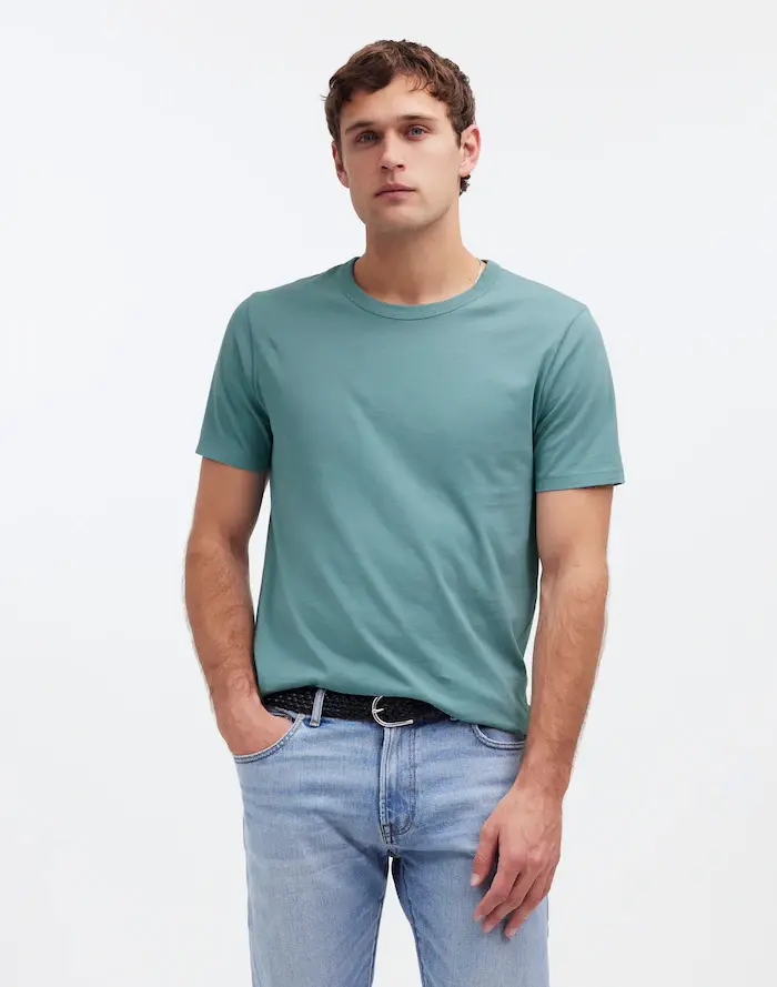 Madewell Extra 40% Sale Items: Garment-Dyed Allday Crewneck Tee