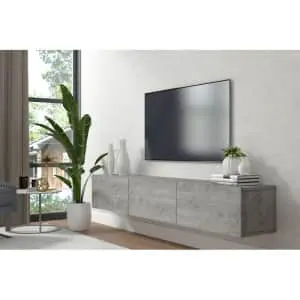 Wrought Studio Ozge Wall Mounted Media Console