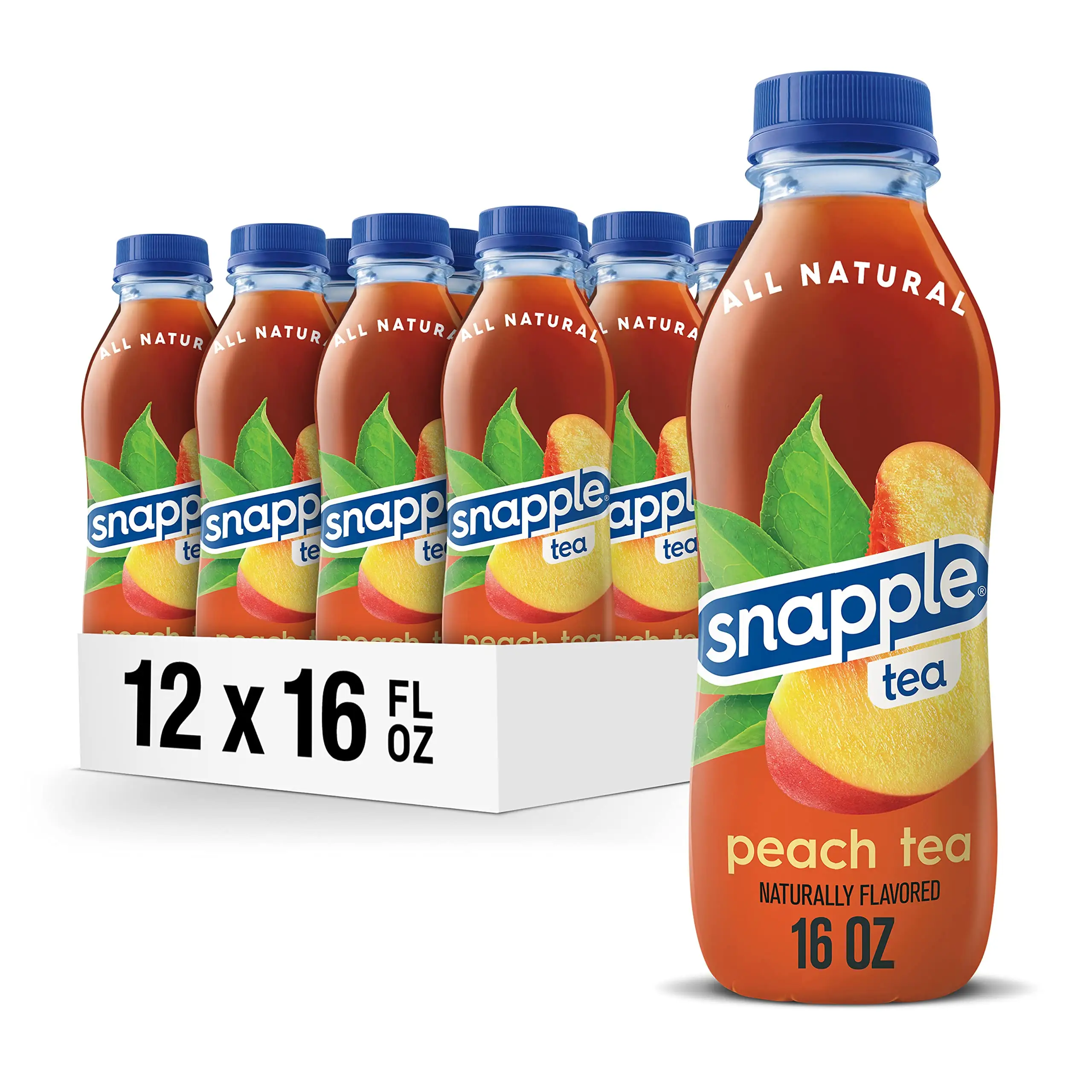12-Pack 16-Oz Snapple Peach Tea