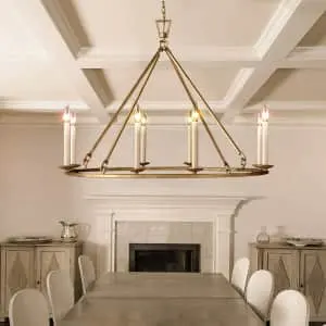 Homary 8-Light Chandelier