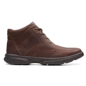 Clarks Men's Bradley Mid Leather Casual Boots