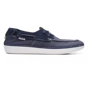 Clarks Men's Higley Tie Blue Casual Shoes