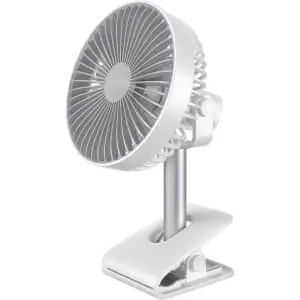 Husssh USB Rechargeable 10" Air Clip Fan