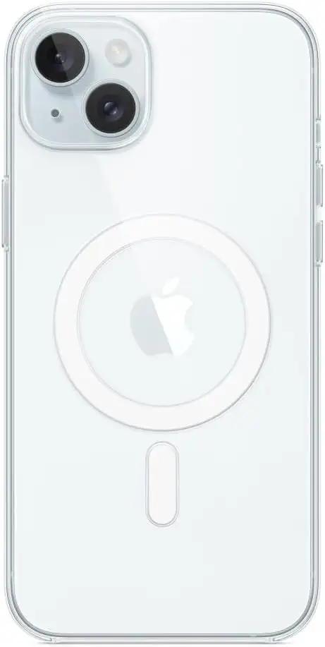 Apple iPhone 15 MagSafe Cases (Various): 15 Plus Silicone $25, 15 Plus Clear