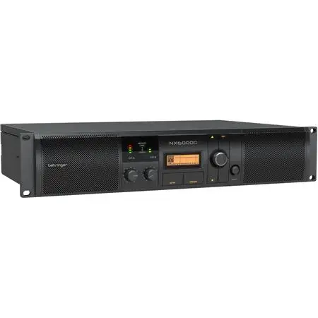 Behringer NX6000D 2-Channel 6000W Power Amplifier w/ DSP