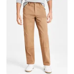 Sun + Stone Men's Straight-Fit Carpenter Pants