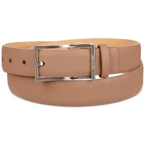 Calvin Klein Men's Hinge Harness Leather Belt