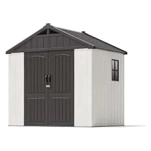 Patiowell Kick-it 8x6-Foot Plastic Shed