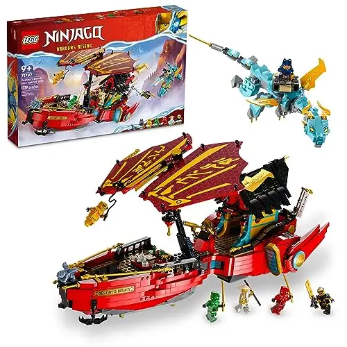 1739-Piece LEGO Ninjago: Destiny's Bounty Race Against Time Building Toy