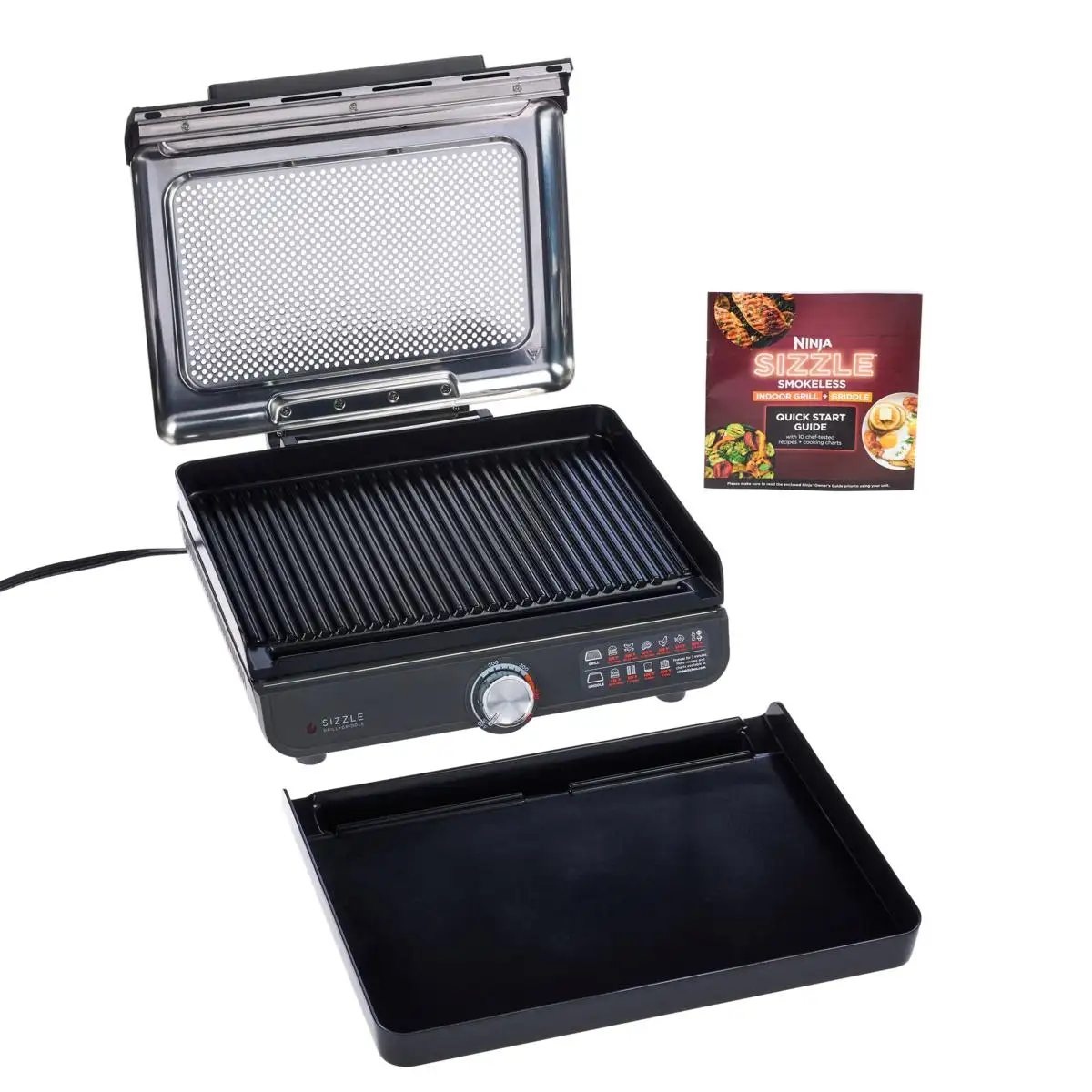 New HSN Customers: Ninja Sizzle Smokeless Indoor Grill & Griddle