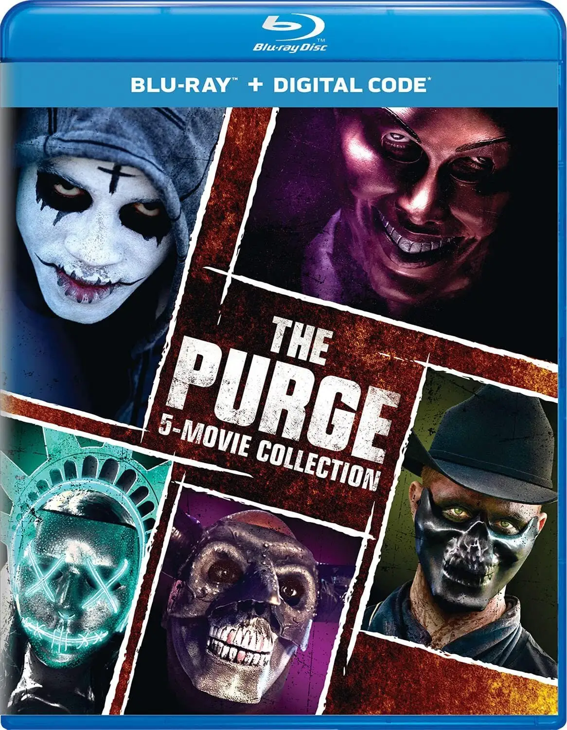 The Purge: 5-Movie Collection (Blu-ray + Digital HD)