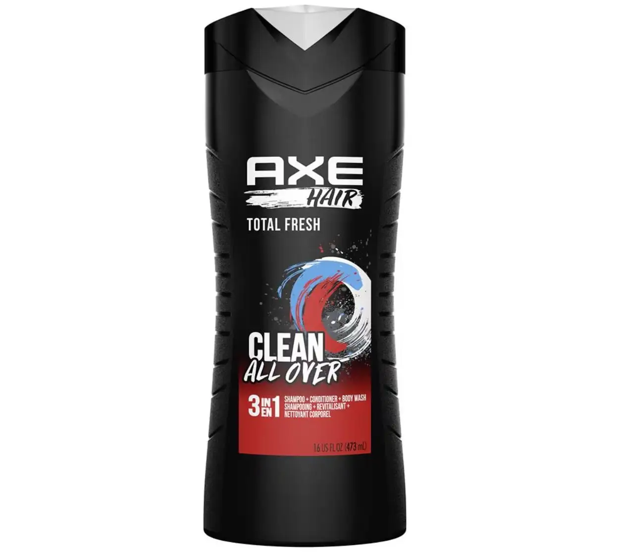 16-Oz AXE 3-in-1 Body Wash, Shampoo & Conditioner (Total Fresh)