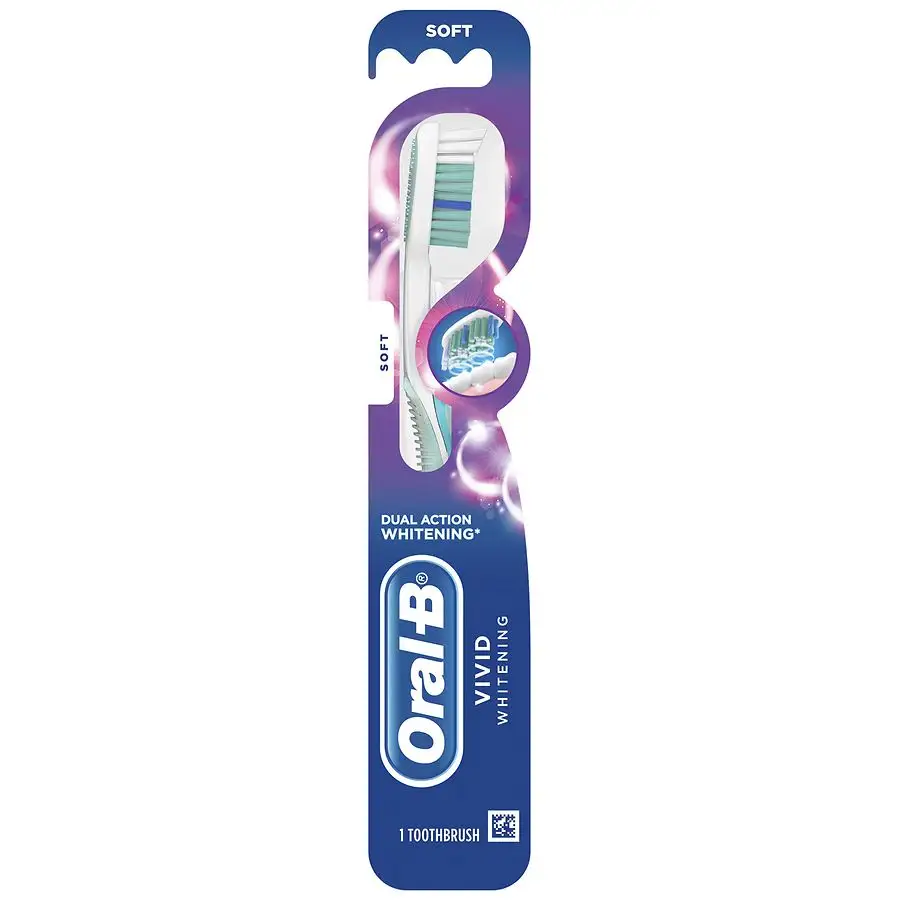 Oral-B Vivid Whitening Manual Toothbrush (Soft/Medium) + Earn $6 Walgreens Cash