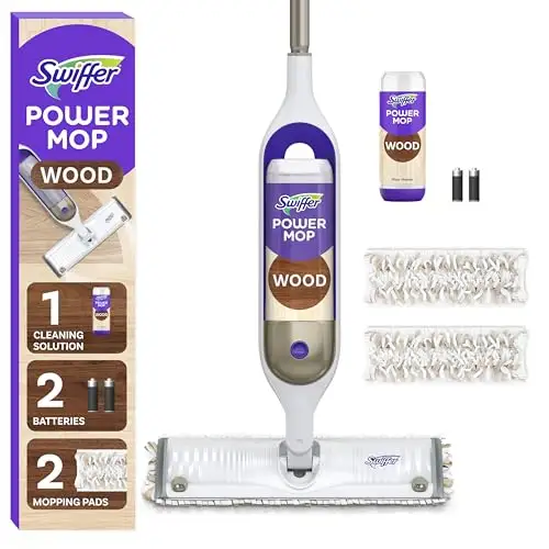 Swiffer PowerMop 木地板清洁拖把套装