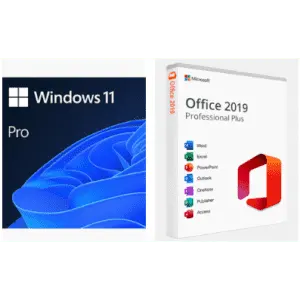 All-in-One Microsoft Office Pro 2019 w/ Windows 11 Pro Bundle