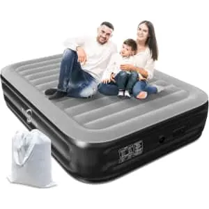 Queen Air Mattress with Built-In Pump