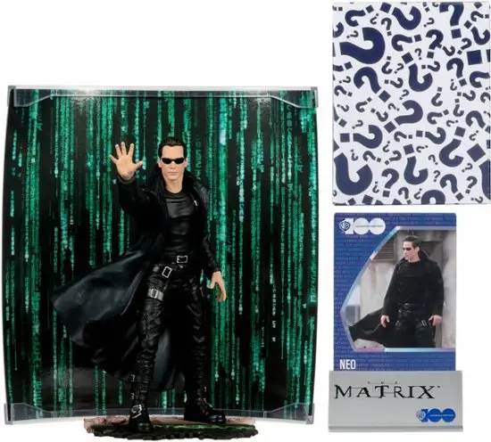 McFarlane Action Figures: Matrix Neo & 40 Year Old Virgin Andy