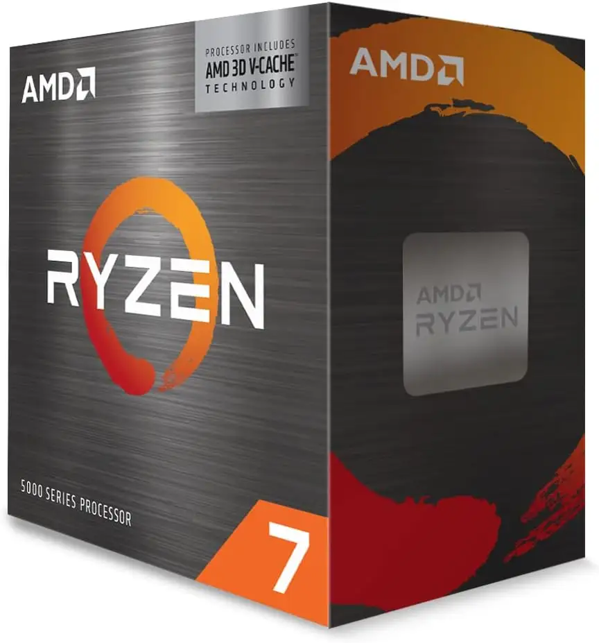 AMD Ryzen 7 5700X3D 8-Core Processor + 1TB Team Group MP33 M.2 2280 SSD