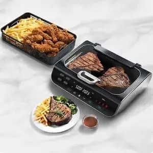 Open-Box Gourmia FoodStation 5-in-1 Smokeless Grill & Air Fryer