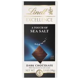 Lindt Excellence Touch of Sea Salt Dark Chocolate Bar