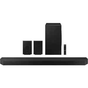 Samsung Q-series 11.1.4 ch. Wireless Dolby ATMOS Soundbar with Rear Speakers