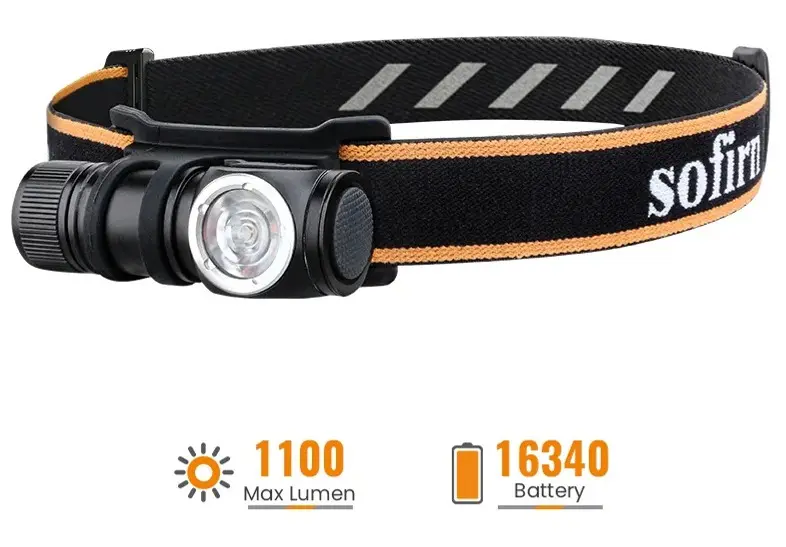 Sofirn HS10 Headlamp w/ Rechargeable Battery