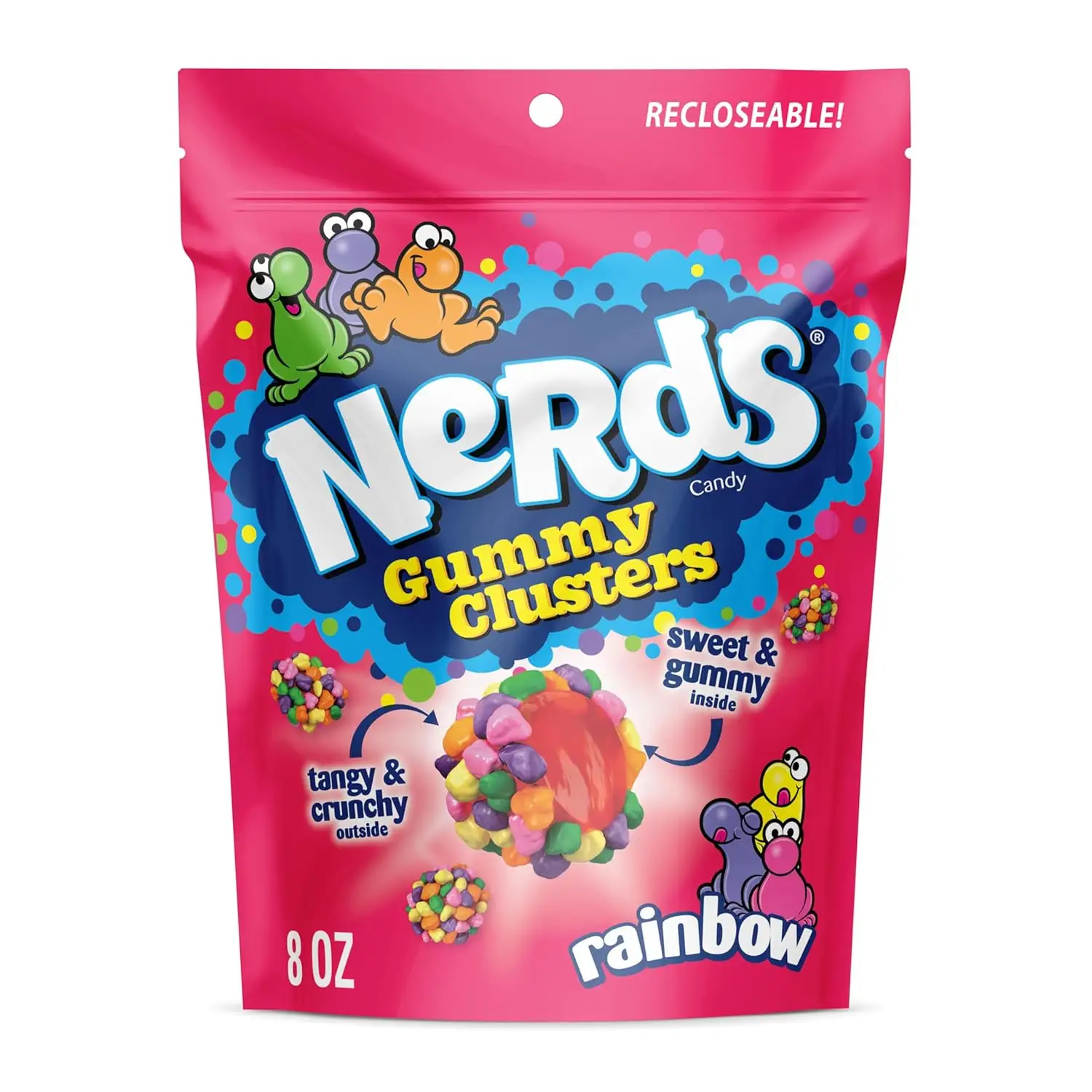 8-Oz Nerds Gummy Clusters Candy (Rainbow)