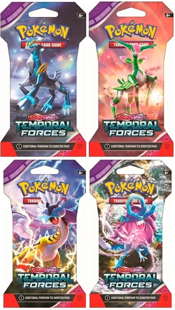 Pokémon TCG Booster Pack: Scarlet & Violet or Temporal Forces