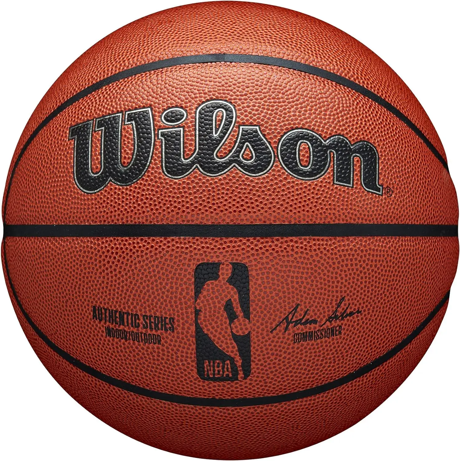 29.5" Wilson NBA Authentic Series Indoor/Outdoor Basketball (Size 7)