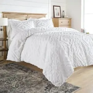 Better Homes & Gardens 3-Piece Chenille Full / Queen Duvet Cover Set