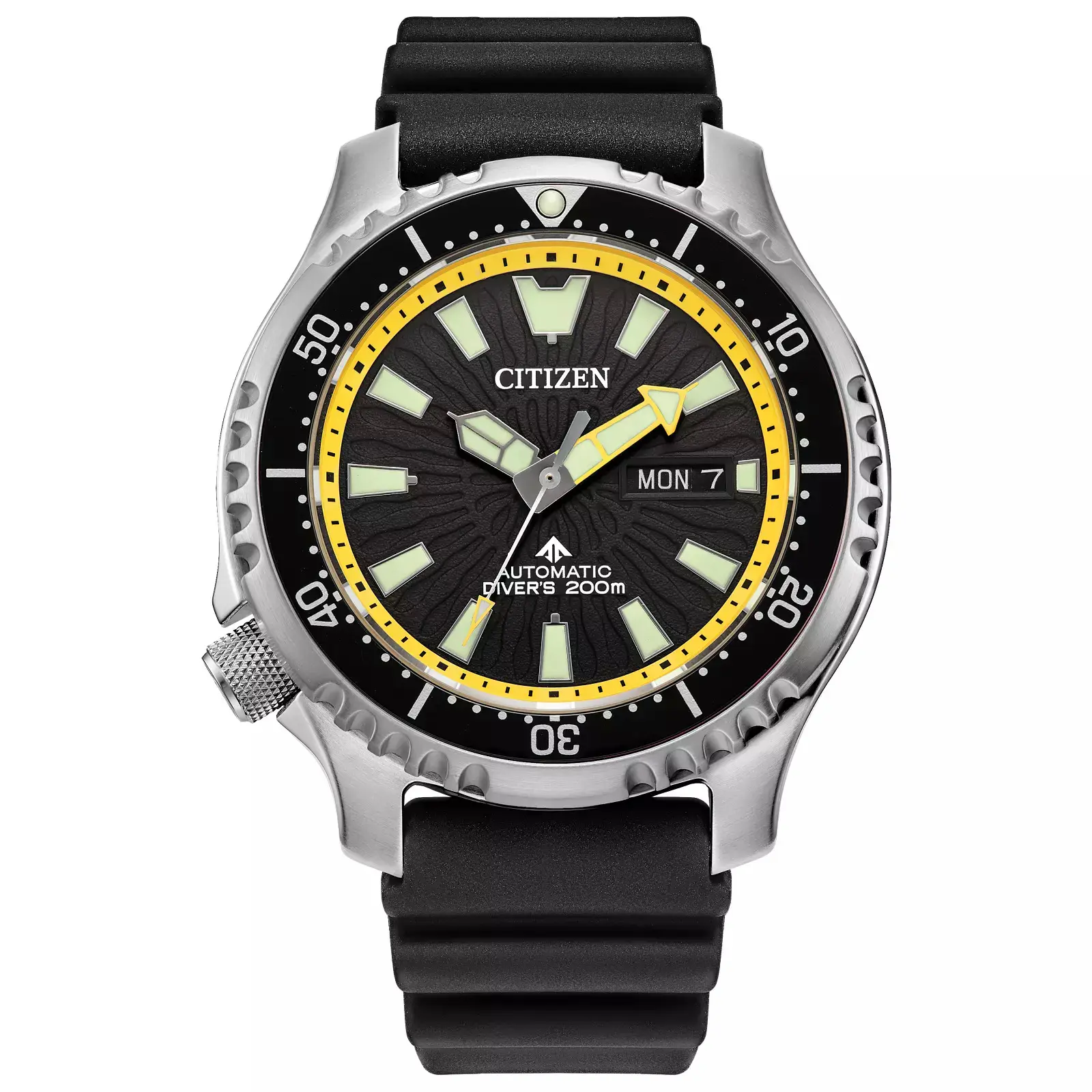 Men's Citizen 44mm Automatic Promaster Dive Fugu Pufferfish Watch (Refurbished)