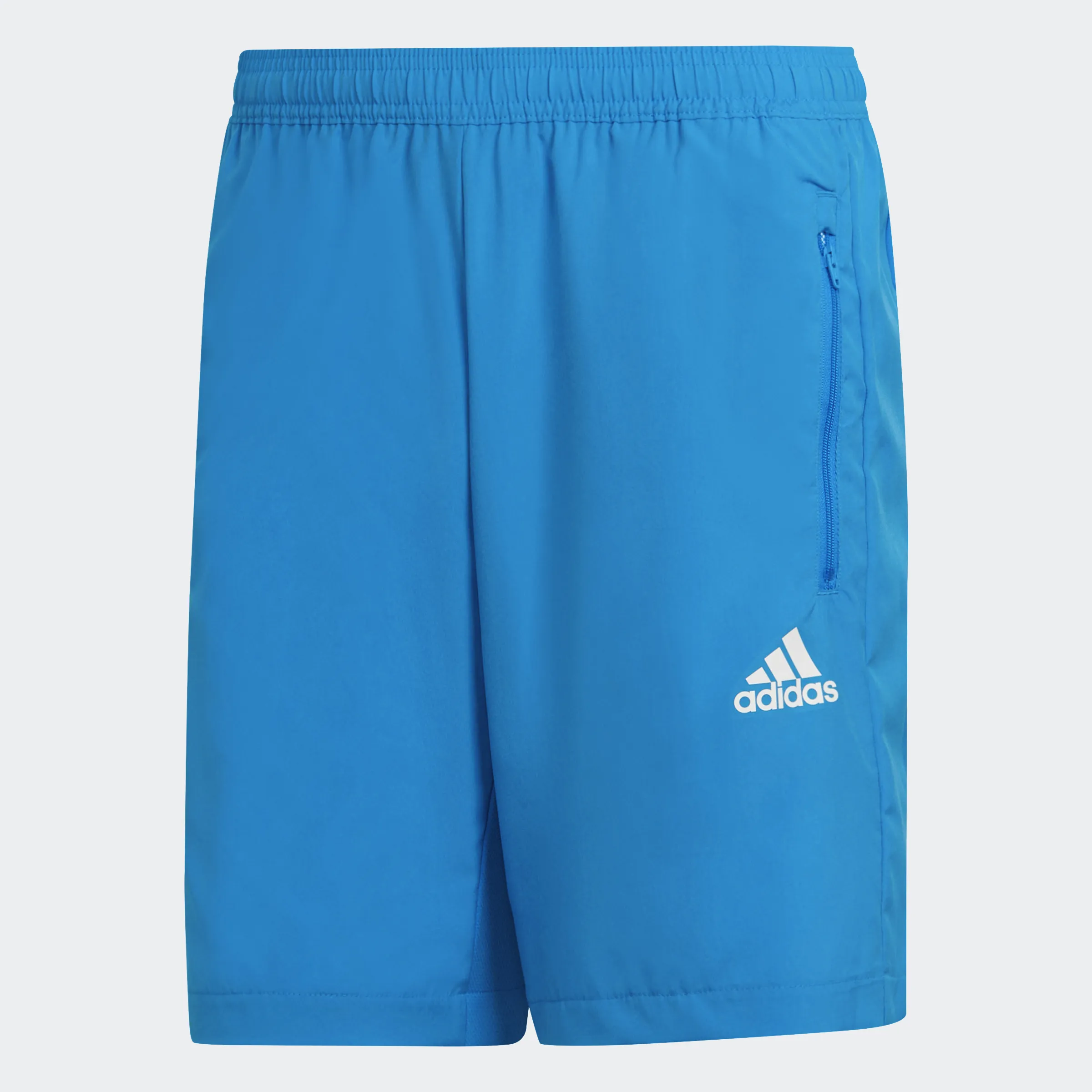 adidas Men's Aeroready Woven Sport Shorts w/ Zipper Pockets (Blue Rush)