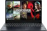 Lenovo Ideapad 1 15.6" Full HD Touch Laptop: Ryzen 5 7520U, 8GB Memory, Radeon Graphics, 256GB SSD