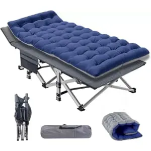 Camping Cot with Mattress