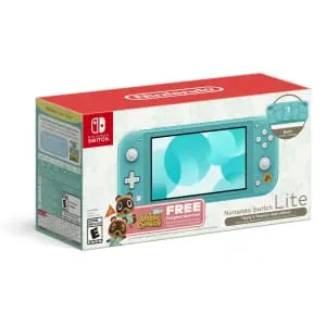 Nintendo Switch Lite Animal Crossing New Horizons Bundle