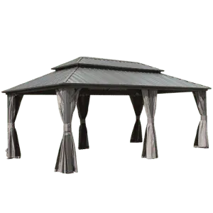 Domi 12x20-Foot Hardtop Gazebo