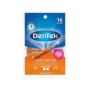 DenTek Easy Brush Interdental Cleaners 16-Pack