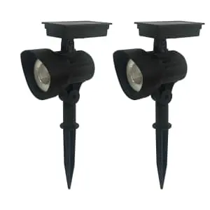 Mainstays Solar LED Landscape Spot Light 2-Pack