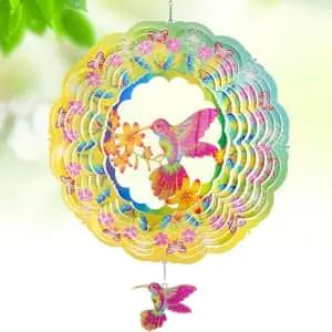 12" Hummingbird Wind Spinner