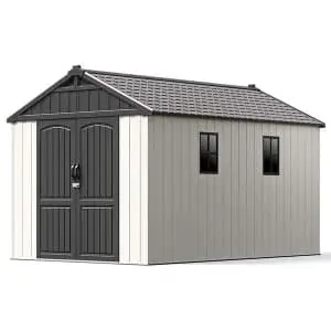 Patiowell Kick-it 8x12-Foot Plastic Shed