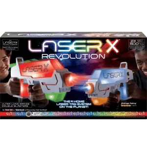 Laser X Revolution 2-Player Laser Tag Gaming Blaster Set