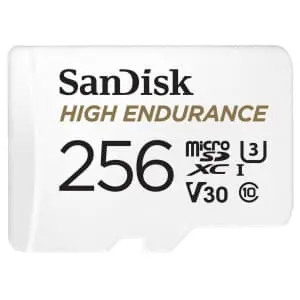 SanDisk 256GB High Endurance Video microSDXC Card with Adapter