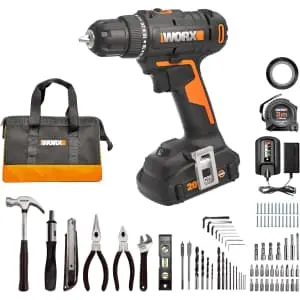 Worx 20V 3/8" Cordless Drill Kit