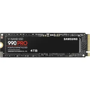 Samsung 990 Pro 4TB PCIe 4.0 M.2 Internal SSD