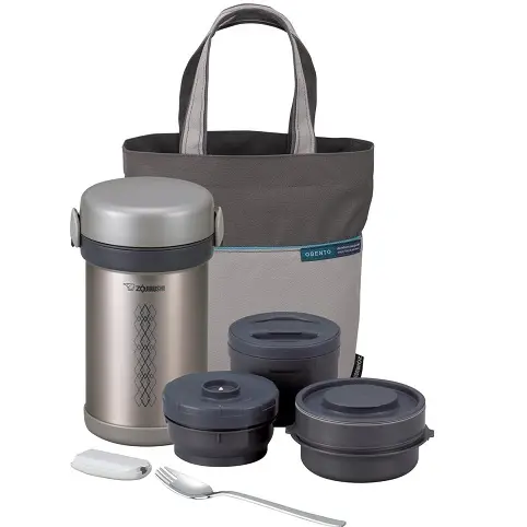 Zojirushi ZONCE09ST Stainless Ms. Bento Steel Vacuum Lunch Jar, 28.5-Ounce , only $36.54, free shipping