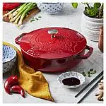 Staub Cast Iron Braisers 9.5" Saute Pan