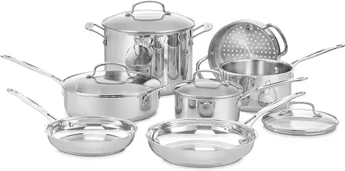 Cuisinart 美膳雅厨具,厨师经典不锈钢系列 77-11G