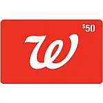 $50 Walgreens eGift Card