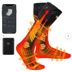 Kemimoto Rechargeable Heated Socks